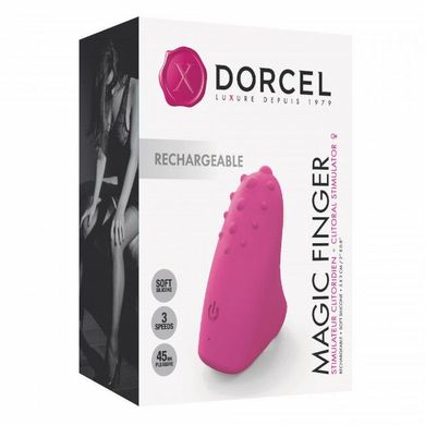 Вібратор на палець Dorcel MAGIC FINGER Rose перезаряджається SO5071 фото