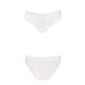 Трусики з широкою гумкою і мереживом Passion PS001 PANTIES white, size S SO4173 фото 4