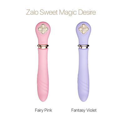 Пульсатор із підігрівом Zalo Sweet Magic - Desire Fairy Pink, турбо режим SO6678 фото