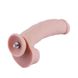 Силіконовий фалоімітатор для секс-машин Hismith 8.3″ Silicone Dildo, вигнутий, система KlicLok SO6205 фото 1