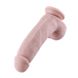 Силіконовий фалоімітатор для секс-машин Hismith 8.3″ Silicone Dildo, вигнутий, система KlicLok SO6205 фото 4