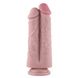 Подвійний дилдо для секс-машин Hismith 8.5″ Two Cocks One Hole Silicone Dildo SO6206 фото 4