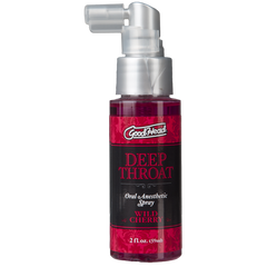 Спрей для мінету Doc Johnson GoodHead DeepThroat Spray - Wild Cherry 59 мл для глибокого мінету SO2800 фото