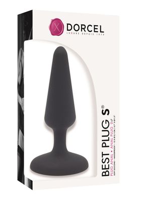 Анальна пробка Dorcel Best Plug S м'який soft-touch силікон, макс. діаметр 3,1см SO2047 фото