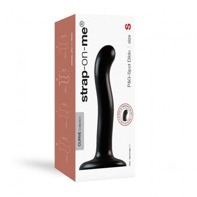 Насадка для страпону Strap-On-Me P&G-Spot Dildo, силікон, розмір S SO4078 фото