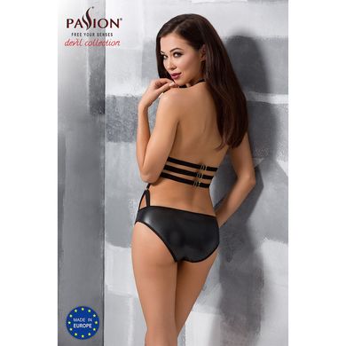 Боді монокіні під латекс LAMIS BODY black L/XL - Passion Exclusive PS24801 фото