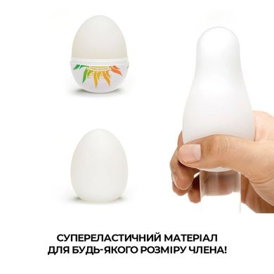 Набір мастурбаторів-яєць Tenga Egg Shiny Pride Edition (6 яєць) SO3816 фото