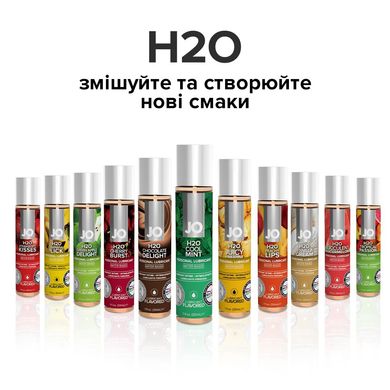 Змазка на водній основі System JO H2O — Cool Mint (120 мл) без цукру, рослинний гліцерин SO1775 фото