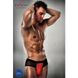 Розпродаж!!! Чоловічі трусики з червоним гульфіком Passion 007 THONG red S/M PSM0078 фото 3