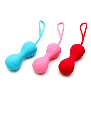 Вагінальні кульки Satisfyer Power Balls (3 пари), діаметр 3,4 см, маса 60-76-92г, з кулькою всередин SO2300 фото