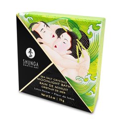 Сіль для ванни Shunga Moonlight Bath – Lotus Flower (75 гр), сіль Мертвого моря, ароматичні олії SO2542 фото