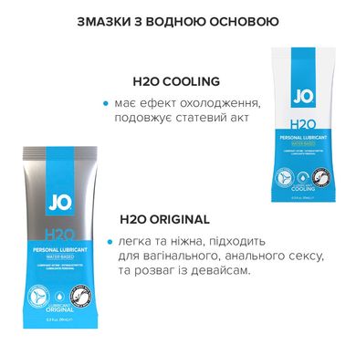 Набір із 8 видів змазок System JO Beginner's Luck по 10 мл на водній, силіконовій та гібридній основ SO2095 фото