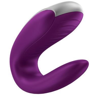 Смарт-вібратор для пар Satisfyer Double Fun (Violet) з пультом ДК SO5059 фото