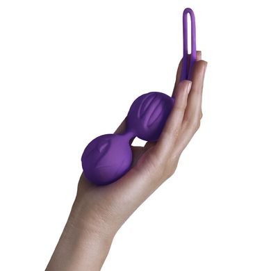 Вагінальні кульки Adrien Lastic Geisha Lastic Balls BIG Violet (L), діаметр 4 см, вага 90 гр AD40293 фото