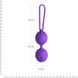 Вагінальні кульки Adrien Lastic Geisha Lastic Balls BIG Violet (L), діаметр 4 см, вага 90 гр AD40293 фото 2