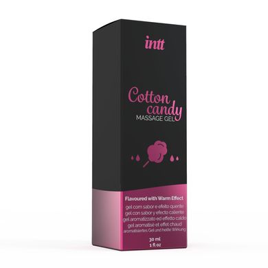 Масажний гель для інтимних зон Intt Cotton Candy (30 мл) розігріваючий SO2927 фото