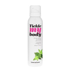 Масажна піна Love To Love TICKLE MY BODY Fresh Mint (150 мл) зволожувальна SO1386 фото