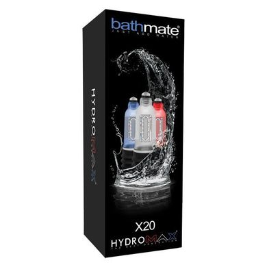 Гідропомпа Bathmate Hydromax 5 Blue (X20), для члена довжиною від 7,5 до 12,5 см, діаметр до 4,5 см HM-20-AB фото