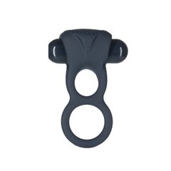 Подвійне ерекційне кільце з вібрацією Lux Active-Triad - Vibrating Dual Cock Ring, пульт ДК SO5575 фото