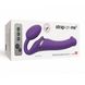 Безремінний страпон з вібрацією Strap-On-Me Vibrating Violet M, діаметр 3,3 см, пульт ДК, регульован SO3825 фото 5