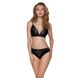 Трусики з широкою гумкою і мереживом Passion PS001 PANTIES black, size S SO4161 фото 3