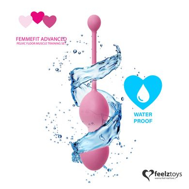 Набір вагінальних кульок для просунутих FeelzToys - FemmeFit Advanced Pelvic Muscle Training Set SO5067 фото