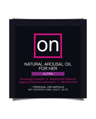 Пробник збудливого масла Sensuva - ON Arousal Oil for Her Ultra (0,5 мл) SO3545 фото