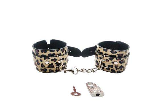 Набір MAI BDSM STARTER KIT Nº 75 Leopard: батіг, кляп, наручники, маска, нашийник, мотузка, затискач SO6581 фото