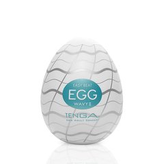 Мастурбатор-яйце Tenga Egg Wavy II з подвійним хвилястим рельєфом SO5487 фото